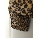 Vtg Selene Sport Women's Juniors Leopard Print Soft Fleece Zip Jacket Size M Size M Photo 2