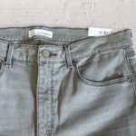 Loft Slim Grey Legging Jeans NEW Womens 31P (33X27) High Rise Skinny Stretch Photo 2