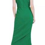Julia Jordan NEW Knot-Neck Tulip-Hem Midi Dress, Green Size 12 New w/Tag $119 Photo 2