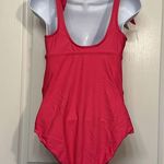 Isabel Maternity Maternity Isabel by Ingrid Pink V-Neck Tie Straps Swimsuit Small EUC #6795 Photo 4