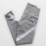 Aerie Grey Mesh Leggings Photo 2