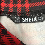 SheIn COPY - Mock Neck Tartan Bodycon Dress, size S Photo 4