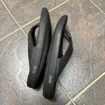 OOFOS Oolala Womens Slip On Thong Comfort Sandals Black 7 EU 38 Photo 9