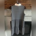 New Nautica Jeans Women's Tiered Dress Blue White Striped NWT Size Small Photo 8