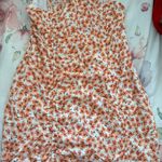 Garage Orange Floral Mini Dress  Photo 0