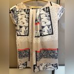 Women’s Beige office wear blouse size small business casual Gray Photo 3