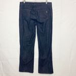 CJ by Cookie Johnson Grace Bootcut Jeans sz 30 (32x29) Dark Denim Blue Stretch Photo 4