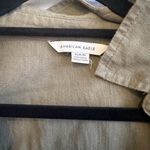 American Eagle Outfitters Green Jumpsuit with V-Neck and Elastic Waist Photo 1