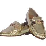 Catherine Malandrino NEW Women's Studded Slip-on Gold Loafer Photo 0