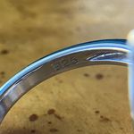 African Amethyst Marcasite Sterling Silver Ring Size 8 Photo 5