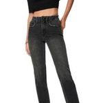 Good American | Good 90s Icon Straight Jean Gray / Washed Black 258 Size 2 / 26 Photo 0