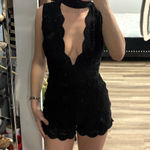 Bebe  Romper Black Lace  Photo 0