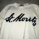 Brandy Melville  Cream Crewneck Sweater Photo 2