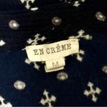 En Crème Blue Patterned Top or Mini Dress Size M Photo 10