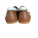 Lauren Ralph Lauren Adison Size 11B Women’s Brown Tan White Penny Loafer Leather Photo 5