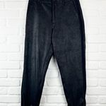 Kut From The Kloth Frida Slim Track Pant High Rise Black Faux Leather Size 2 Photo 0