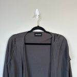 Zadig & Voltaire  Daphnee Cashmere Blend Cardigan Size Small Gray Distressed Photo 2