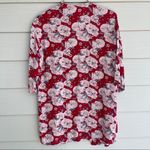 Knox Rose  Kimono Swim Cover Up Duster Cardigan Size XS/S Floral Boho Chic Hawaii Photo 9