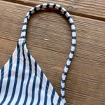 Cupshe XL Blue stripe swimsuit. Photo 2