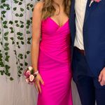 Lulus Bright Pink Formal Dress Photo 3