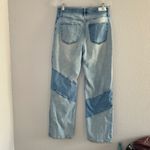 Hollister  Ultra high rise dad jeans women's 13 31 patchwork casual comfy Photo 3