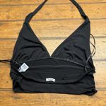 Garage  BLACK Super Cropped HALTER TOP SIZE SMALL Going Out Club Shirt‎ Photo 2
