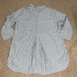 Cut Loose Easy Shirt Linen Cotton Large Black Photo 7