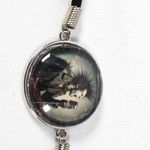 Handmade Punk Rock "Protest in Plaid" Punk Rock Lead Singer Unisex Bracelet Lead Singer Photo 3