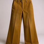 NWT OJG One Jeans Wear Group Wide leg Trouser Jean Pants 8 Tan Mustard Photo 0