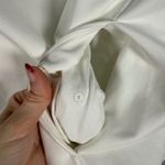 Lululemon  Scuba White Pullover Hoodie Sweatshirt Size 6 Raglan Sleeve Photo 5