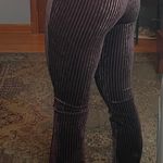 SheIn Ribbed Flare Pants Photo 3