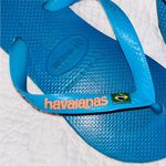 Havaianas  Sandals Flip Flop Blue size 7/8 Photo 0