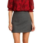 Lovestitch  Red Floral Sheer Peasant Blouse Boho Off-Shoulder Romantic Top M Photo 0