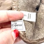 Saks 5th Avenue 90s SAKS FIFTH AVENUE Vintage Brown Leather Knit Gloves Photo 4