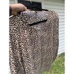 Cathy Daniels  Shirt Womens XL Leopard Print Metal Accent on Neckline 3/4‎ Sleeve Photo 7