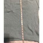 Aerie  V-Neck Waffle Knit Oversized Sweater Women's Size Medium Drop Shoulder Photo 4