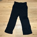 Madewell Pants Drapey Jaquard Huston Crop Black Polka Dot Elastic Womens S Photo 0