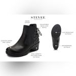 Alegria  Stevee rocknrolla black leather boots size 37 comfort shoes minimal Photo 1