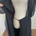 Reformation Cordelia Romantic Flowing Gorgette Formal Wrap Maxi Dress $328 8 Photo 8