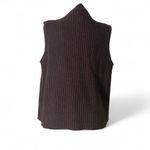 Designer Originals Designer Studio Originals brown and tan 100% leather vest with zipper Size PL Photo 1