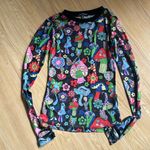 Current Mood  Mushroom Mesh Top Photo 0