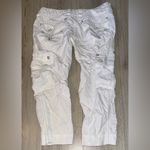 Rock Revival  white cargo jeans Capri crop cropped Photo 1