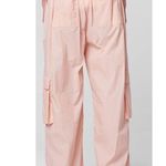 BLANK NYC  parachute, cargo pants, pink peach size large Photo 8