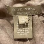 Joan Vass  Women’s Tan White & Blue Dip Dye Scoop Neck Sleeveless Maxi Dress NEW Photo 2