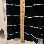 Marine layer  Birdseye Stripe Long-Line Cardigan Coat Size XS Sweater Comfy Black Photo 11