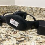 Rouge Helium  Black Strappy Heels size 9 Like New Photo 2