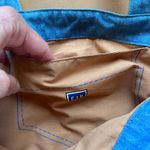 Gap Vintage Tote Bag Blue Denim Jeans Pattern One Size Photo 5