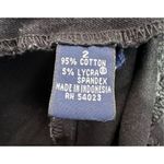 Gap Black Baggy Wide Leg Mid-Rise Stretchy Pants With Attached Belt Photo 2