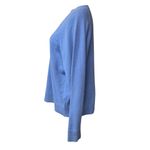 Gap  Women's V-Neck Long Sleeve Relaxed‎ Fit Ribbed Knit Pullover Sweater Size M Photo 4