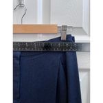 Lacoste Navy Blue Tapered Wool Blend Pant US Tag Size 24 Workwear Photo 9